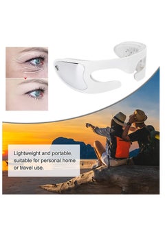 SYOSI Electric Eye Massager Red Light Heating Therapy Anti-Wrinkle Massager Relieving Fatigue Eye Care Massager  - Image 4