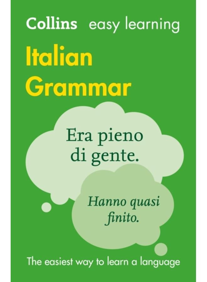 Easy Learning Italian Grammar : Trusted Support for Learning 