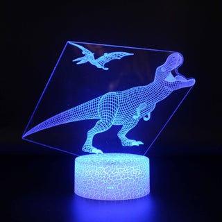 3D Dinosaur LED Night Light Touch Creative Gift Lamp Black: colorful touch +16 color remote control - pzsku/Z1D87F50E972BEACB5472Z/45/1750434990/cacec81f-5129-46b2-b59f-d05e1df3de27