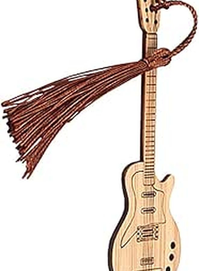 Guitar Shaped Bookmark Page Marker For Readers Students Writers Book Lovers - Image 1