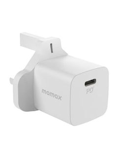 Momax Momax One Plug 20W Mini PD Fast Charger UM25 - White  - Image 1