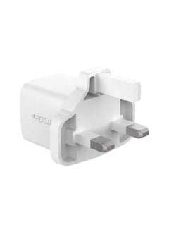 Momax Momax One Plug 20W Mini PD Fast Charger UM25 - White  - Image 4
