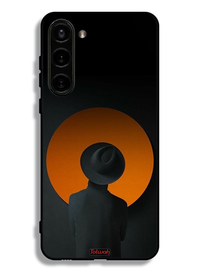 Tolwak Samsung Galaxy S23 Plus 5G Protective Case Cover Hat Boy Art - Image 3