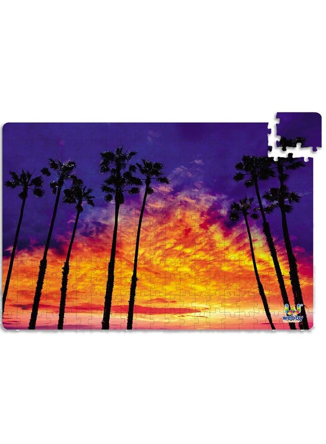 Webby Kid Sunset at Beach Jigsaw Puzzle, 252 Pieces - Image 3