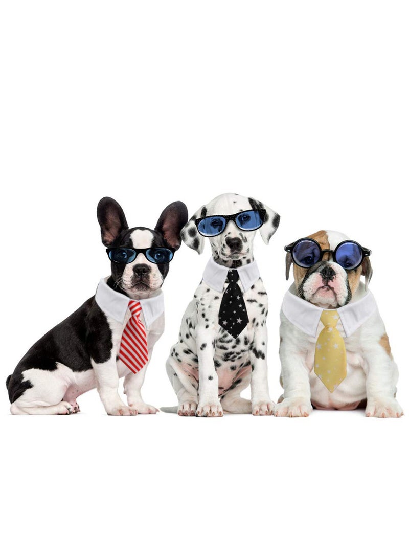 إسكدنيا Adjustable Pet Bow Ties Set - 4pcs Formal Neck Ties for Dogs  Cats, Perfect for Parties  Grooming - Image 2