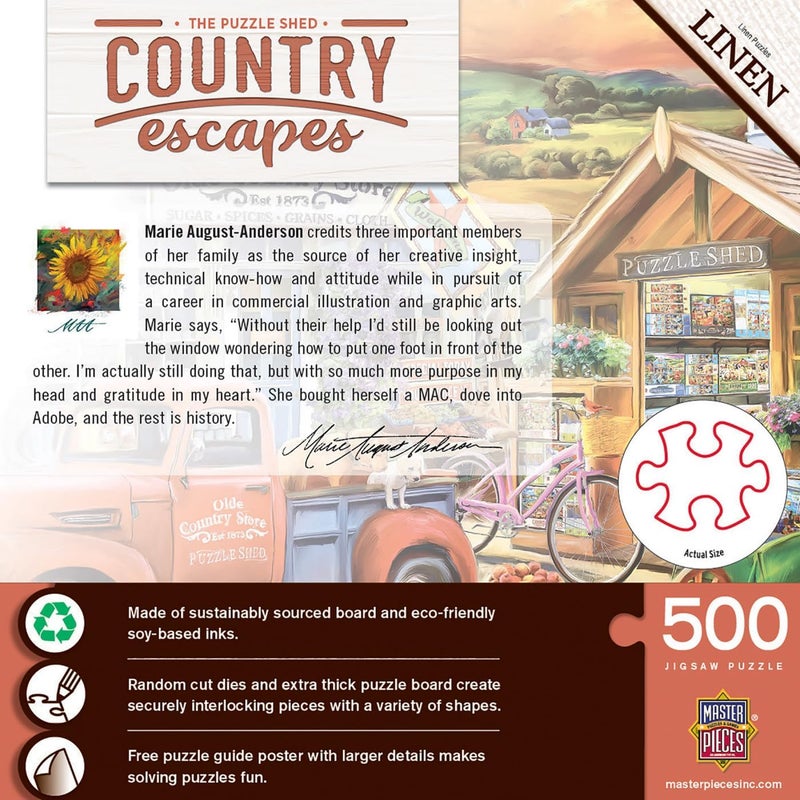 MasterPieces 500 Piece Jigsaw Puzzle for Adults and Family  The Puzzle Shed  18x24 - Image 3