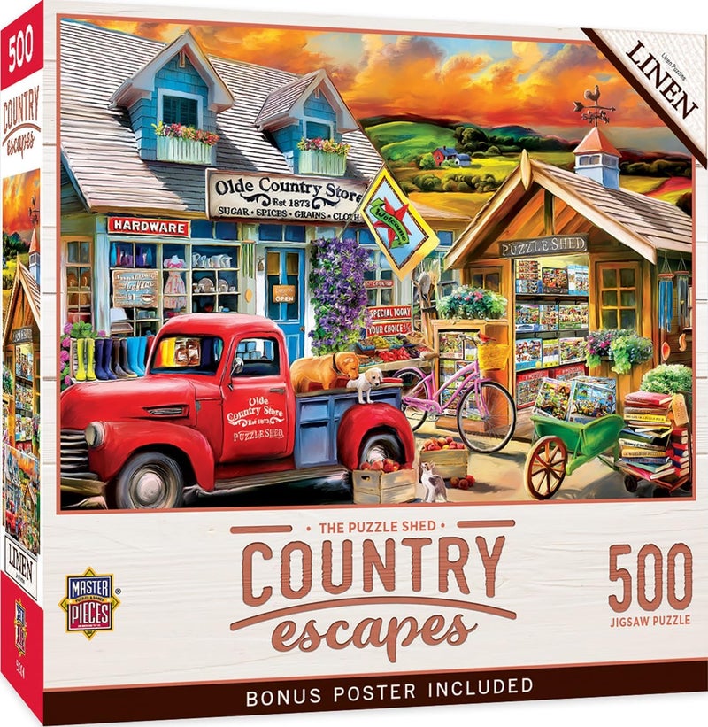 MasterPieces 500 Piece Jigsaw Puzzle for Adults and Family  The Puzzle Shed  18x24 - Image 1