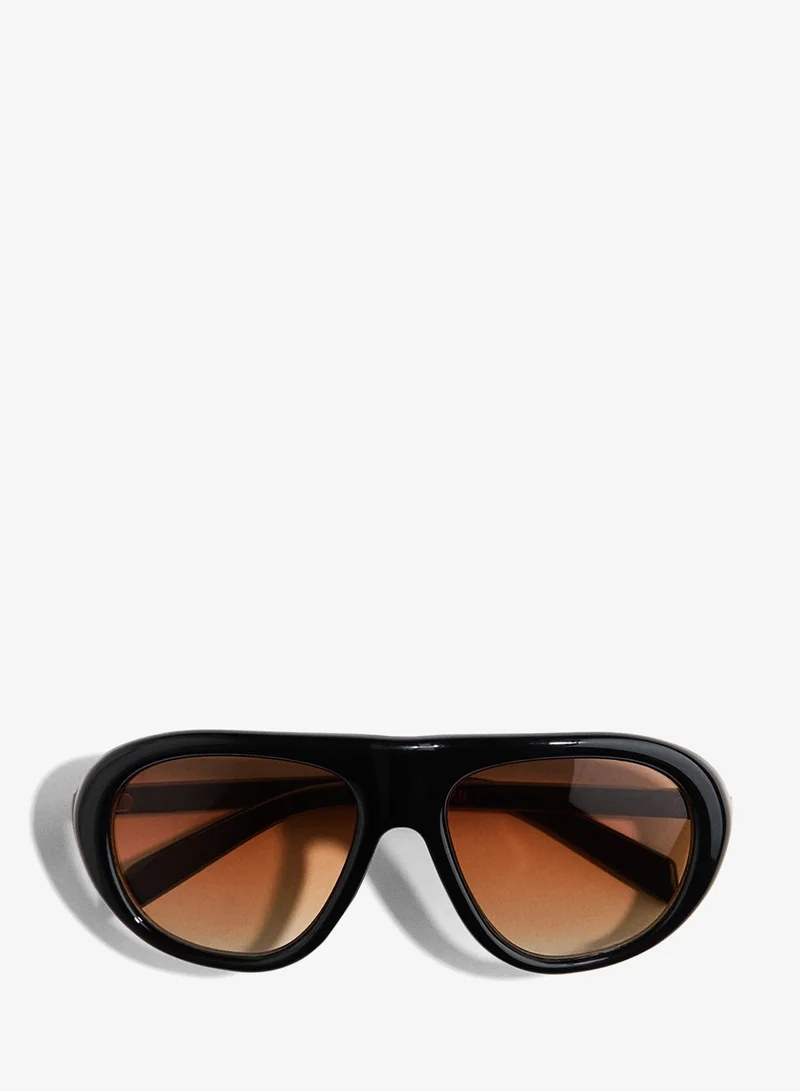 Visor sunglasses