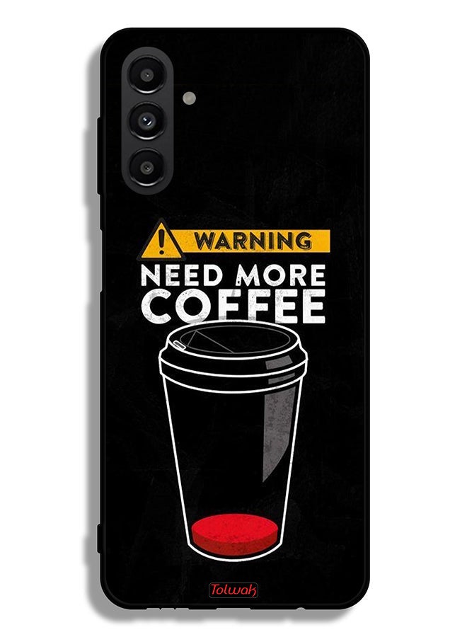 Tolwak Samsung Galaxy A04s Protective Case Cover Need More Coffee - Image 1