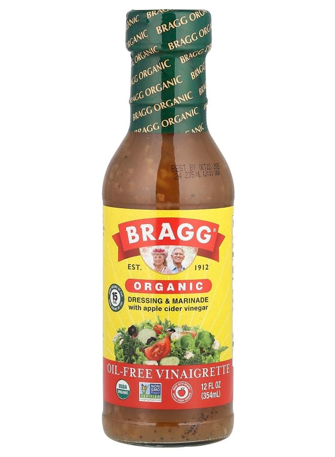Bragg Organic Dressing & Marinade with Apple Cider Vinegar 12 fl oz (354 ml) 