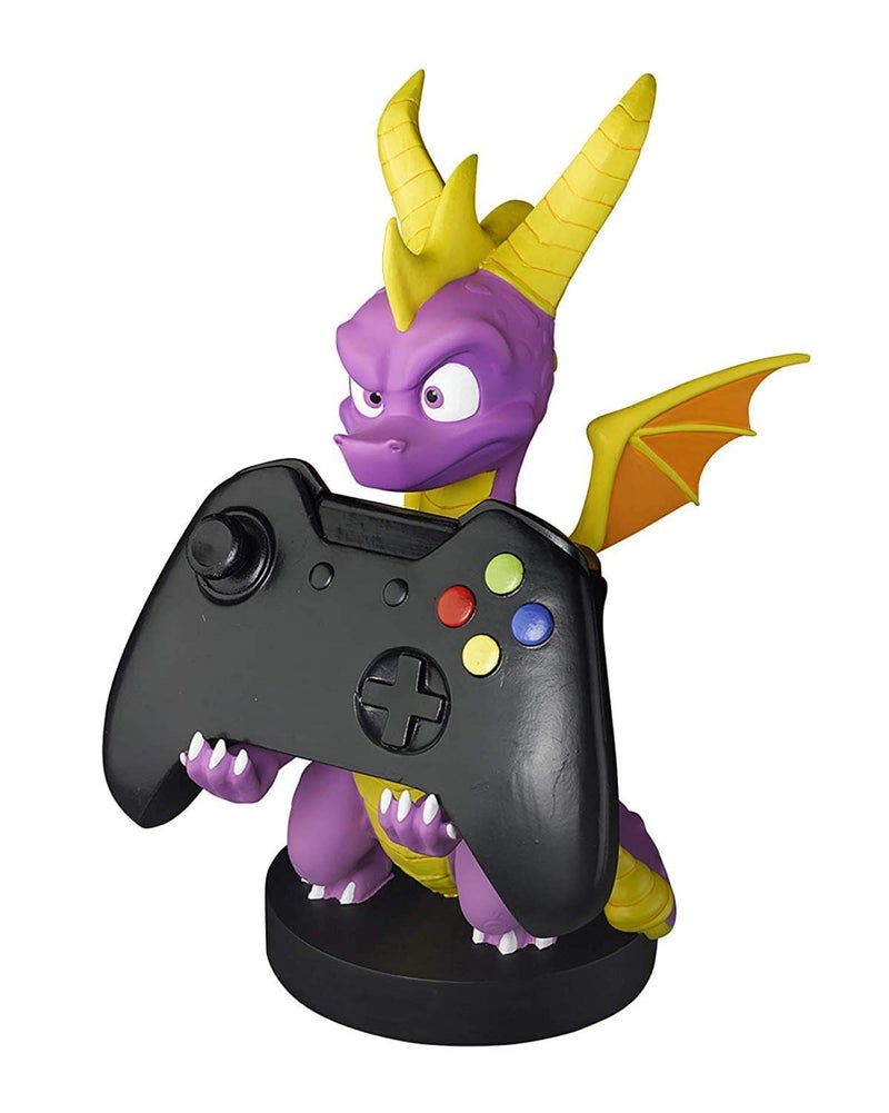 Exquisite Gaming: Spyro The Dragon - Original Mobile Phone & Gaming Controller Holder, Device Stand, Cable Guys, Licensed Figure - Image 3