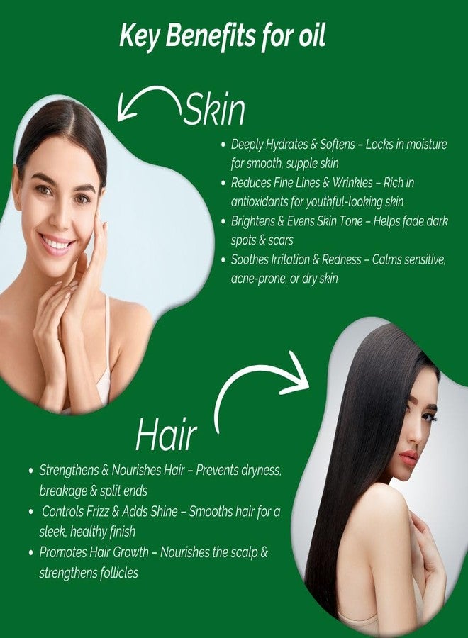 Utkrisht Khadi Argan Oil For Skin & Hair 100ml | Pure & Natural Oil for Hair Growth & Nourishing Skin Care | Non Sticky, Paraben & Mineral Oil Free | For All Hair Types | Daily Use for Men & Women - Image 5