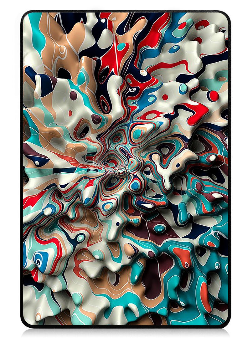 Theodor Protective Flip Case For Xiaomi Pad 7 & Xiaomi Pad 7 Pro With Trifold Stand Auto Wake Sleep Shockproof Cover - Abstract5 - Image 1