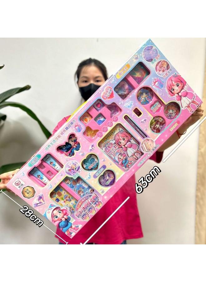 Bluejw Children's High-value Hand Book Cute Cartoon Quiet Book Creative Notebook Gift Suit Organization Wholesale - Image 1