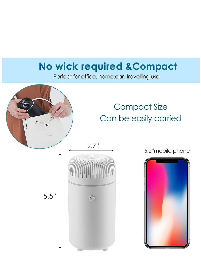 KASTWAVE Car Diffuser Humidifier Aromatherapy Essential Oil Diffuser USB Cool Mist Mini Portable Diffuser for Car Home Office Bedroom - Image 3