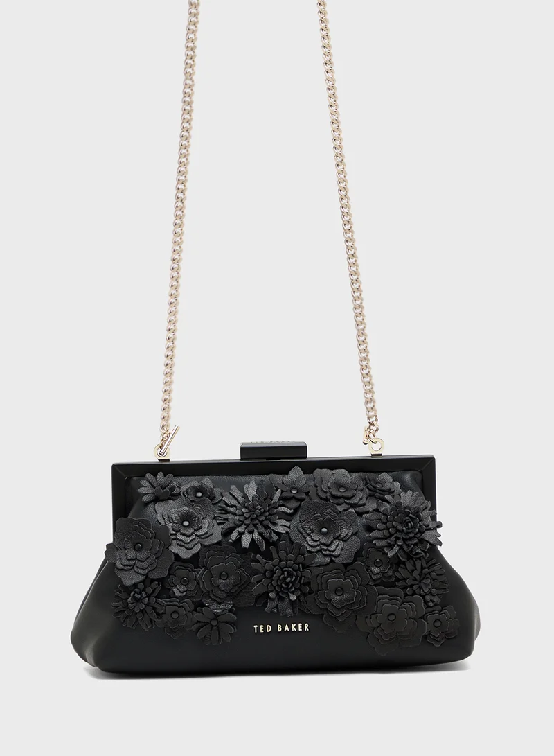 تيد بيكر Flower 3D Applique Clutch