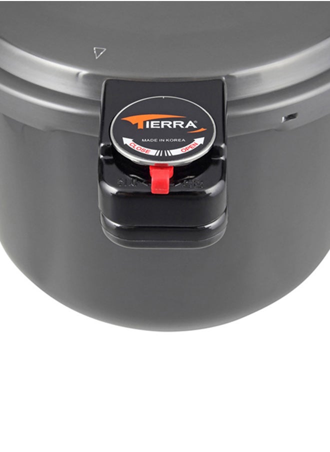 TIERRA Ceramic aluminum pressure cooker, Korean, black  - Image 3