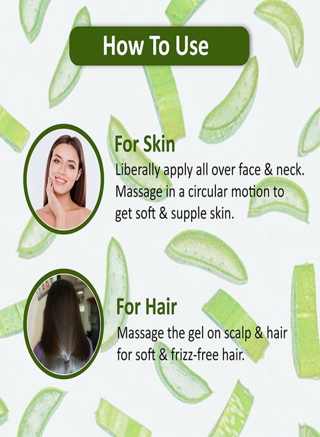 Omeo Aloe Vera Gel 100g for Face, Skin & Hair Care Made with Pure Aloevera Extract | Hydrating, Moisturizing Gel for Glowing, Soothing Skin & Smooth Hair | Non Sticky, Non Greasy, No Paraben, SLS Free - Image 5