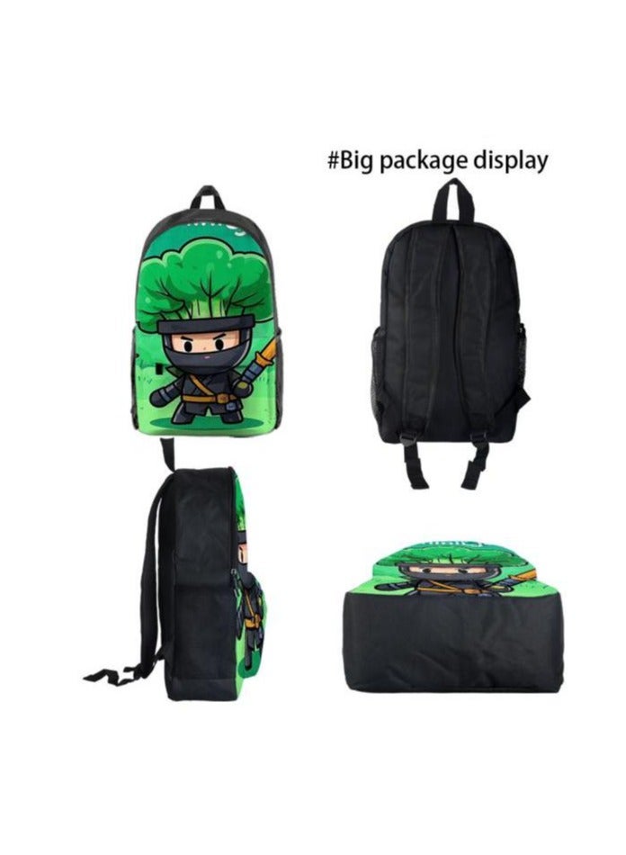 Universal cartoon new three-piece schoolbag - 641  - Image 4