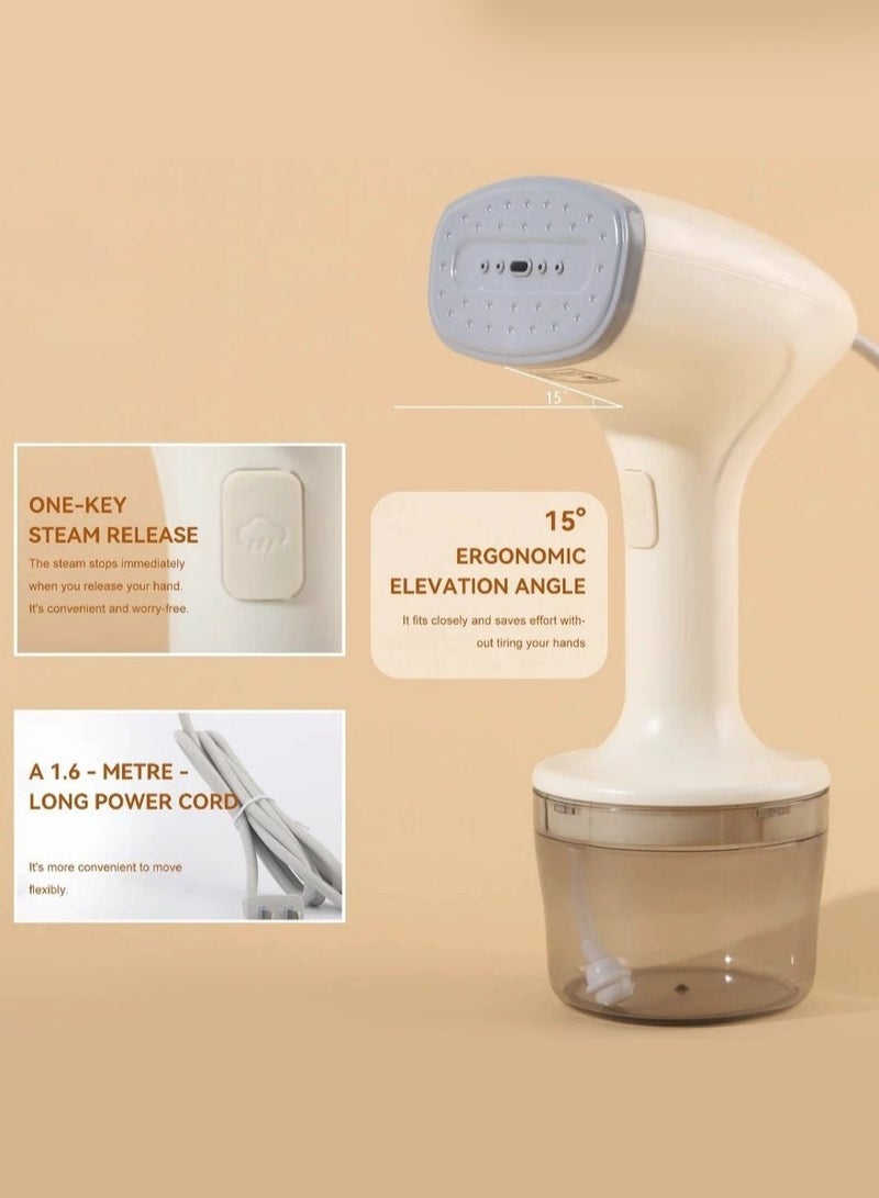 Steam Iron 1000W Handheld Steamer Garment Steamer for Clothes Portable Iron Steam with Strong Penetrating 260ml  - Image 3