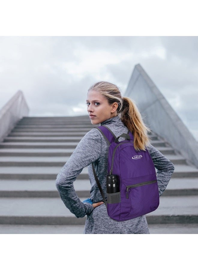 G4Free حقيبة ظهر قابلة للطي خفيفة الوزن سعة 20 لتر للسفر والمشي لمسافات طويلة للرجال والنساء - Image 5