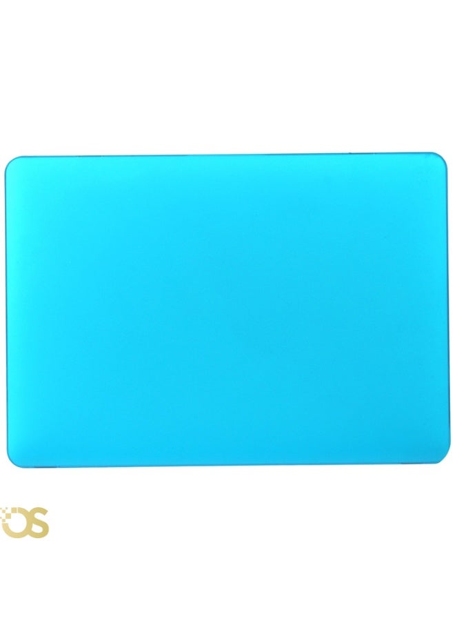 OS Hard Shell Protective Case for MacBook Air 13.3-inch — Transparent Blue (Crystal Blue) — Compatible with A1932, A2179 & A2337 Models - Image 5