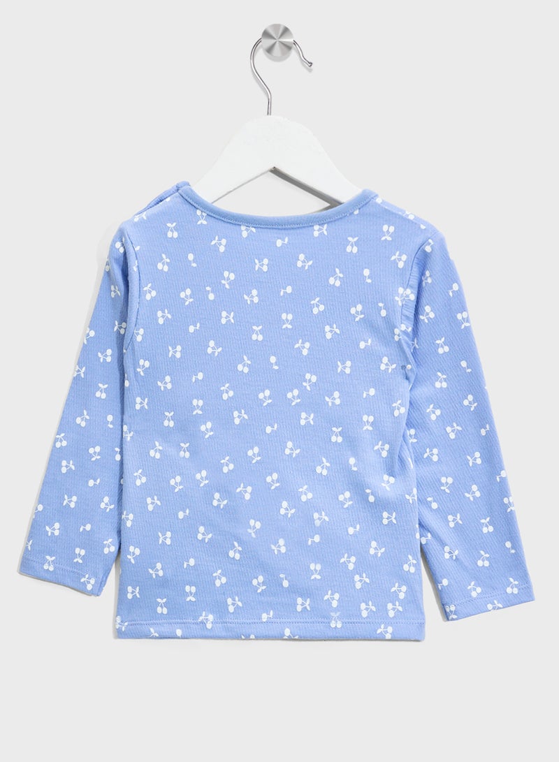 ريبلز مع نمشي طقم بيجامة للبنات - Image 3