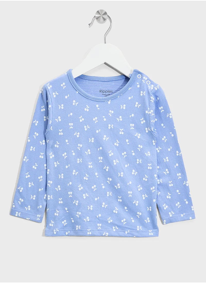 Ripples Girls Nightwear Set
