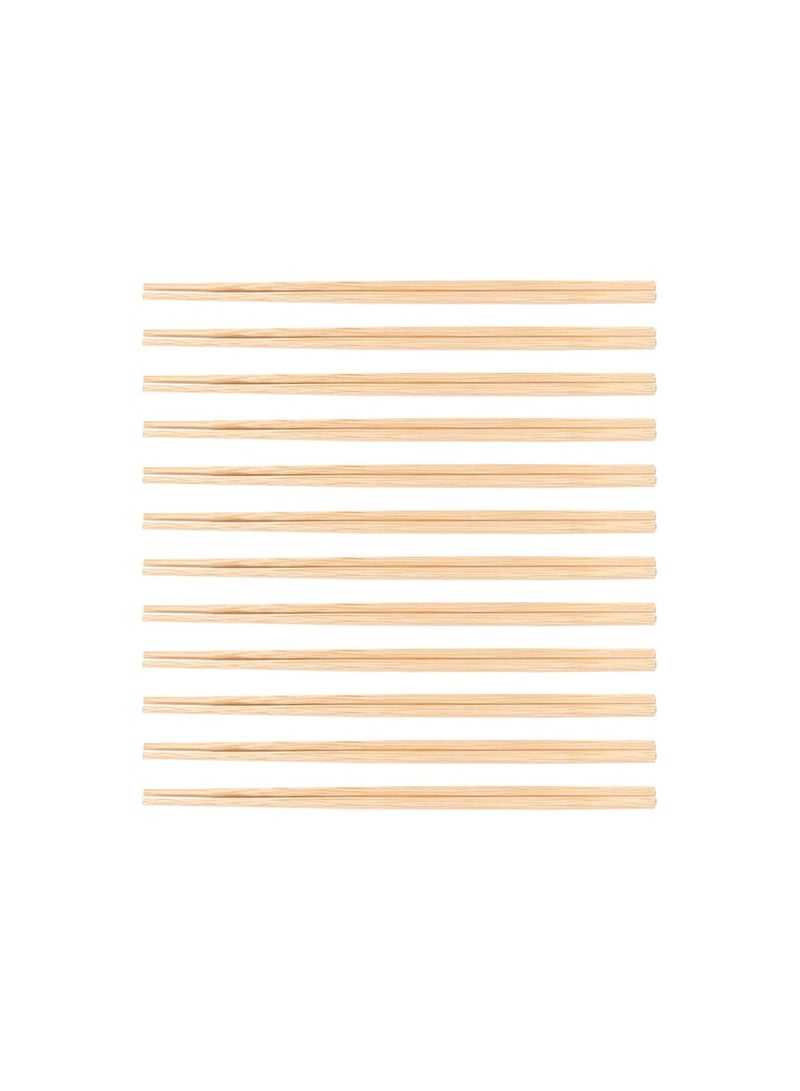 GGOOT 20 Pairs 32cm Extra Long Natural Wooden Noodles Kitchen Cooking Frying Chopsticks Hot Pot Chopsticks Chinese Style Chopsticks - Image 2