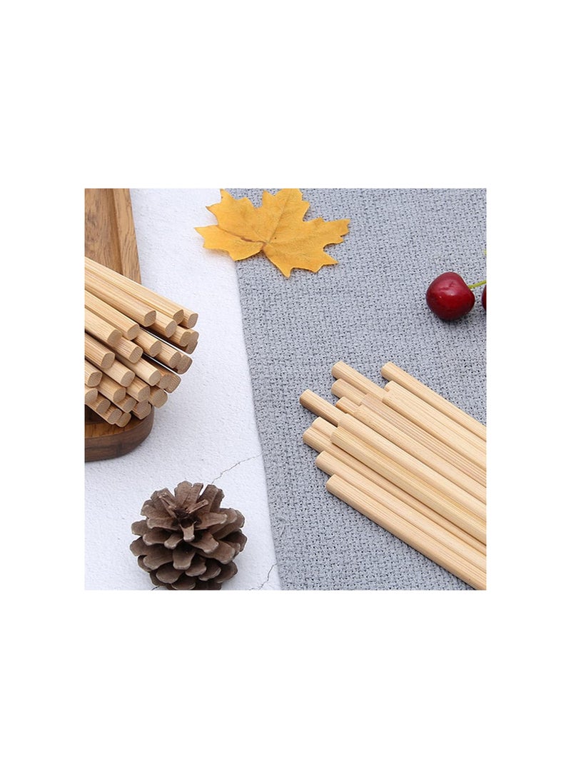 GGOOT 20 Pairs 32cm Extra Long Natural Wooden Noodles Kitchen Cooking Frying Chopsticks Hot Pot Chopsticks Chinese Style Chopsticks - Image 5