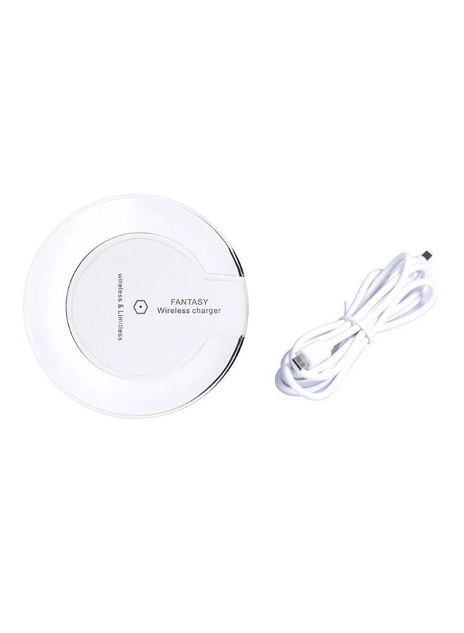 NIBEMINENT Wireless Fast Charger White - Image 1