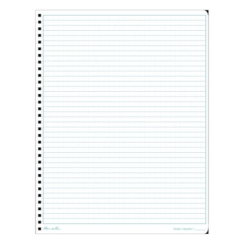 Rite in the Rain Weatherproof Side Spiral Notebook, 8.5" x 11", Yellow Cover, Universal Page Pattern (No. 373-MX) - Image 2
