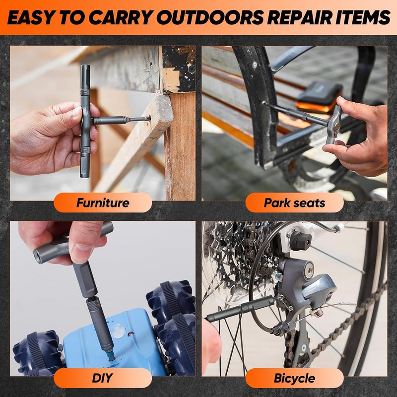 Saker 42 in 1 Magnetic Screwdriver Set - Multi Bit Free Combination Ratchet Screwdriver Set for DIY and Repairs - Image 5