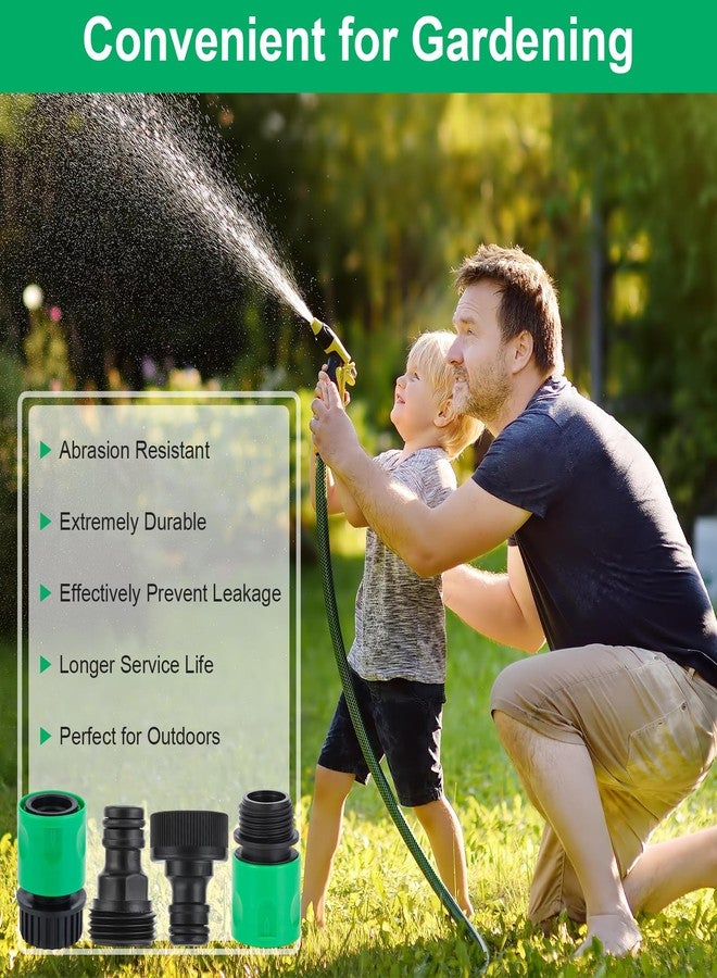 VYH 20 Pieces plastic water hose quick connect fittings, Garden Hose Quick Connect Fittings Plastic Fitting Adapter for Hose 3/4 Inch GHT Male and Female Connectors with 12 Pieces Rubber Washer - Image 5