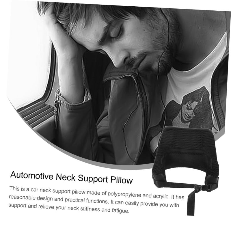 Memory Foam Neck Pillow For Car Seat Comfortable Neck Support Rest - Image 4