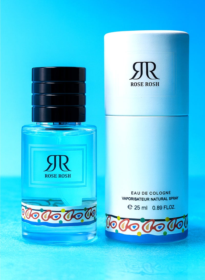 يومار عطر منعش للرجال من مجموعة يومار، برائحة الورد والعسل رقم 0981، 25 مل | عطر فاخر للرجال برائحة منعشة، حارة، بحرية، خشبية | أفضل عطر للرجال - Image 1