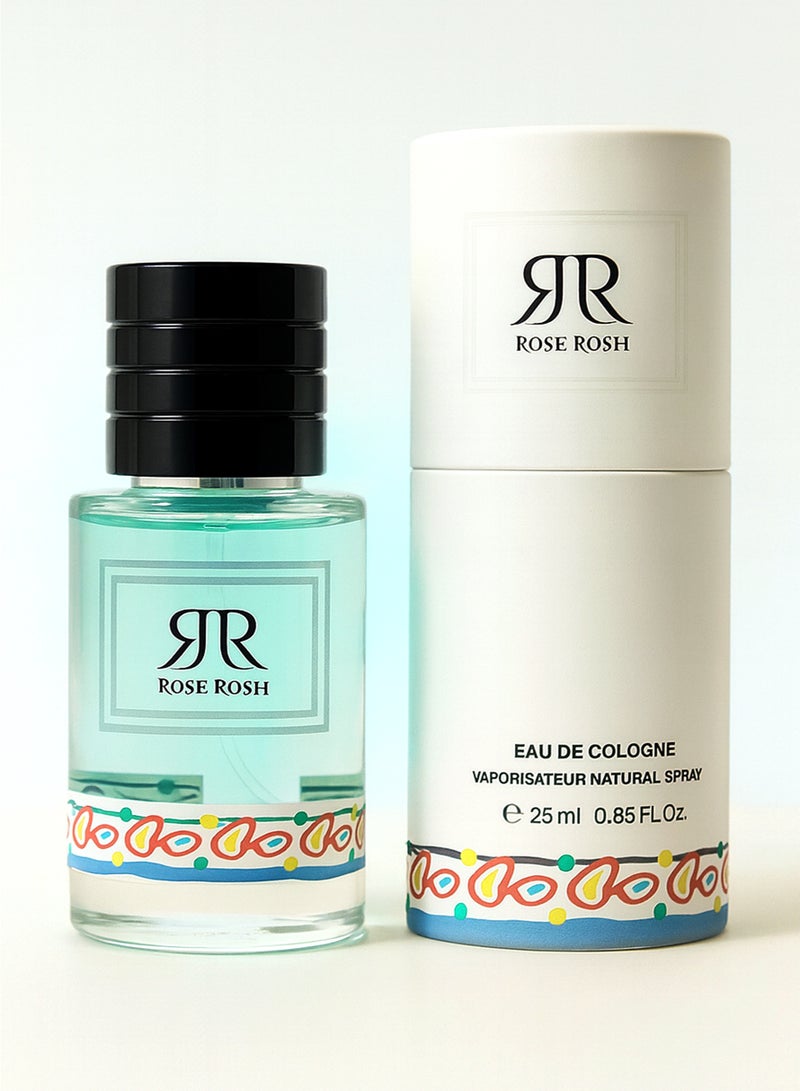 يومار عطر منعش للرجال من مجموعة يومار، برائحة الورد والعسل رقم 0981، 25 مل | عطر فاخر للرجال برائحة منعشة، حارة، بحرية، خشبية | أفضل عطر للرجال - Image 3