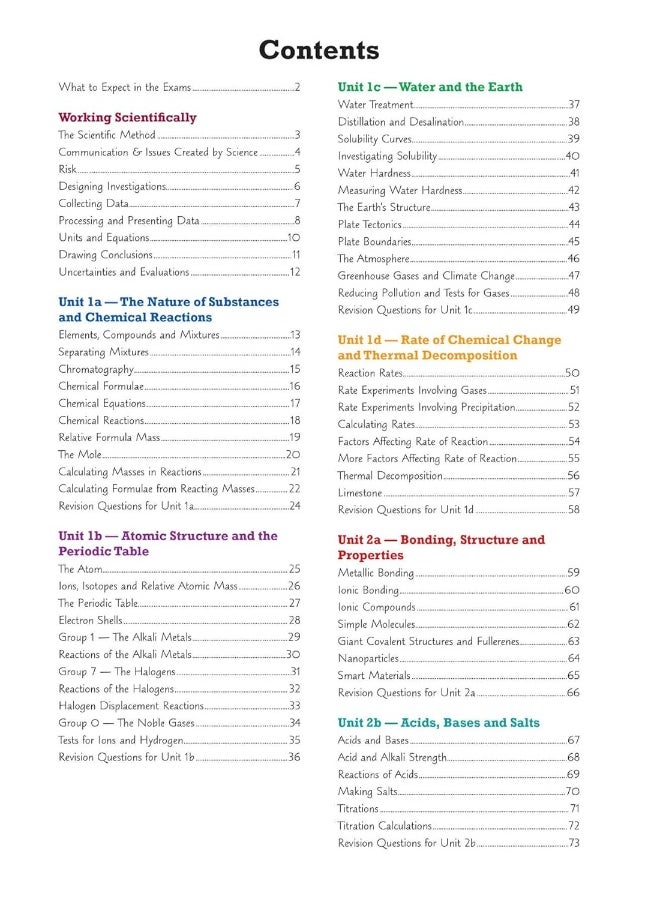 null - WJEC GCSE Chemistry Revision Guide (with Online Edition) - Image 1