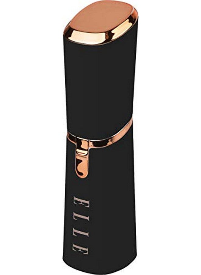 ELLE Painless Hair Remover Builtin Led Light Removes Lip Chin And Cheek Hair Suitable For All Skin Types (Black) - Image 3