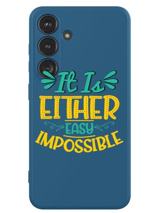 Protective Slim Fit Case Liquid Silicone Cover with Full Body Protection Anti-Scratch Shockproof Case For Samsung Galaxy S24 (Blue) - It is either easy impossible - pzsku/Z1D8A2A81BE02C6B847B2Z/45/_/1709149231/92972188-41c6-4d11-ae85-e55223e2c07c