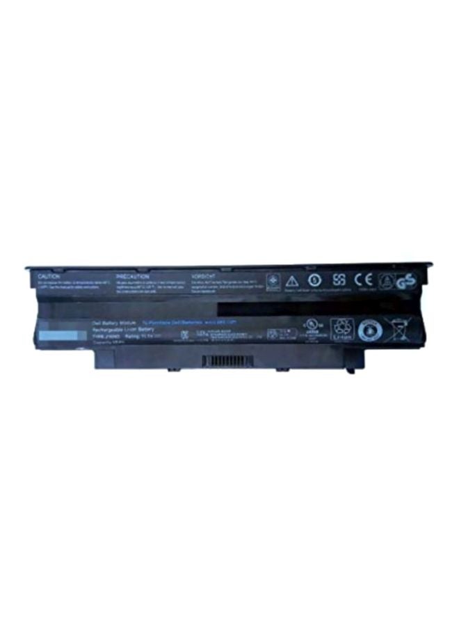 4400 mAh Replacement Laptop Battery For Dell Black