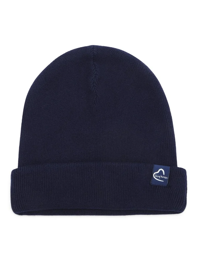 بيينغ هيومان Unisex Navy Beanie