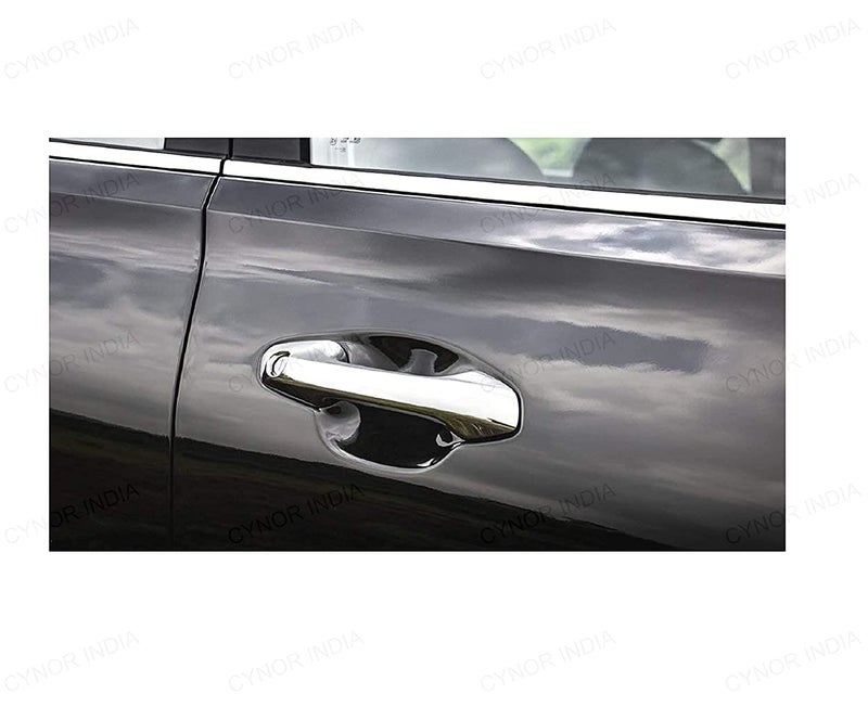 CARIZO® Door Handle Chrome Cover, Compatible with Nissan Magnite (Pack of 4) - Image 4