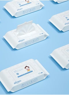 Pure Water Baby Wipes (40, 80, 120, 160, 320 Wipes) - Gentle & Safe for Newborns, Spunlace Non-Woven Fabric, Fragrance-Free, Alcohol-Free, with Top Lid - 15x20cm - pzsku/Z1D8A4E4974541C3462A1Z/45/_/1740221869/11b6dcb6-1a25-4e4f-b82d-ea77406ad0e5