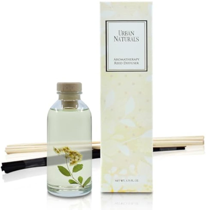 (Summer Flowers) - Garden Fresh Scented Barley Diffuser with Real Eucalyptus Leaves, Refreshing Scent of Tomatoes, Catnip & Mint, Great Gift Idea for Mom, Grandma, Aunt & Wife, American - Image 2