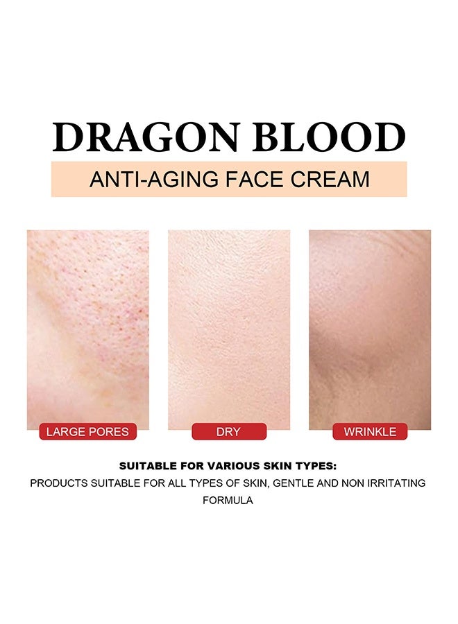 EELHOE Retinol Placenta Dragon Blood Cream, Dragons Blood Easy Cream, Dragons Blood Cream For Anti Wrinkle, Nourishing & Hydrating, For All Skin Types (50g) - Image 5