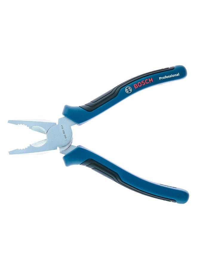 BOSCH 3-Piece Pliers Set: 160/180/200mm Ergonomic Grip - Image 2
