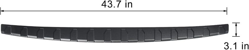 BILOPER BLOPER Car Rear Bumper Protector Guard for Toyota Sienna (2024) - Stainless Steel Trim - Image 5