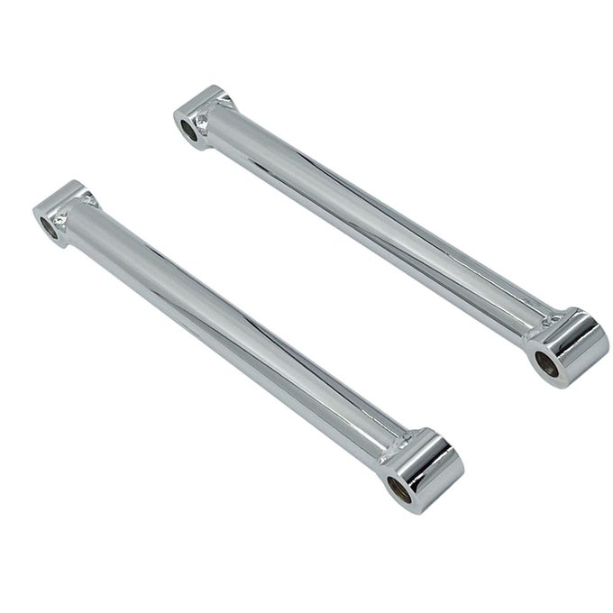 Chrome Motorcycle Rear Drop Rigid Struts Cold Rolled Steel 4 Inch Lowering Link Kit Fits For Harley Davidson Sportster 883 1200 Dyna Motorcycle 10 Inch Length Rigid Hardtail Struts