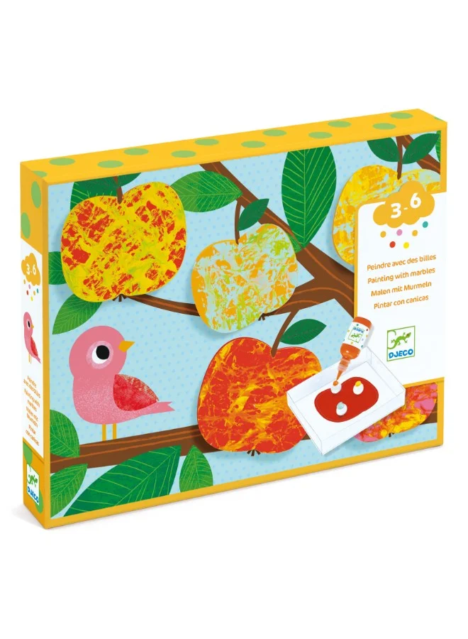DJECO Painting With Marbles Nature